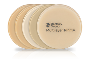 dentsply sirona-Discs-Multi-Layer-PMMA-5 blanks
